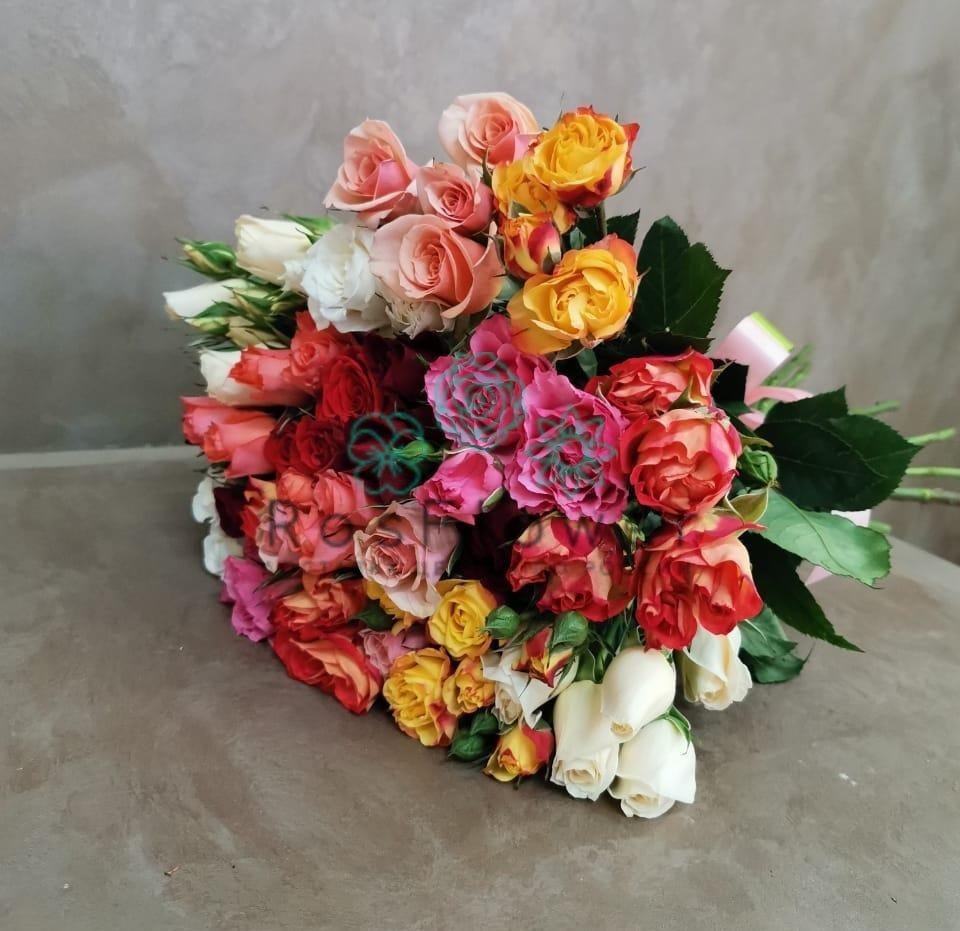 Букет цветов из: Розы в Привольном