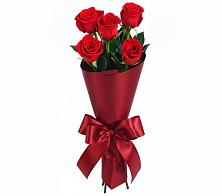Букет 5 Красных роз Эдлесс Лав #REPLACE_PRED# Привольном