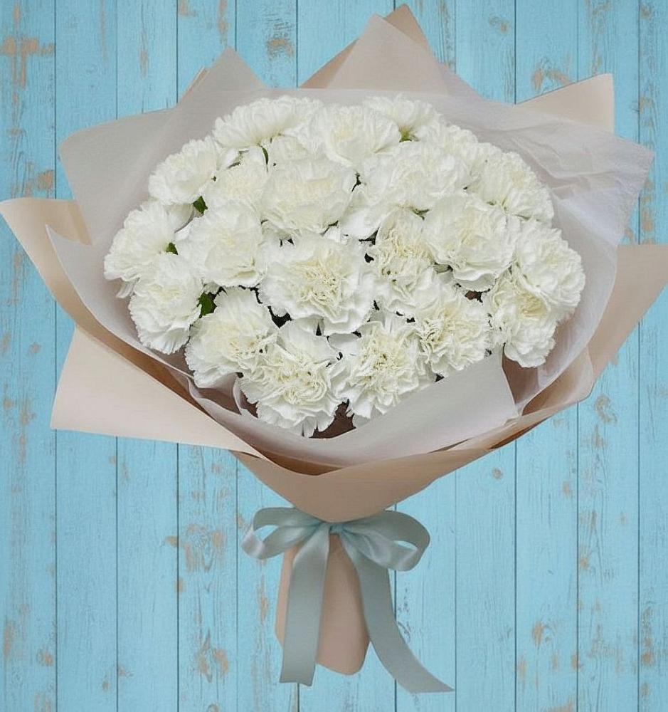 Букет цветов из: Гвоздики в Привольном