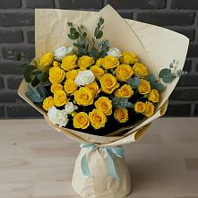 Букет цветов из:  Розы в Привольном