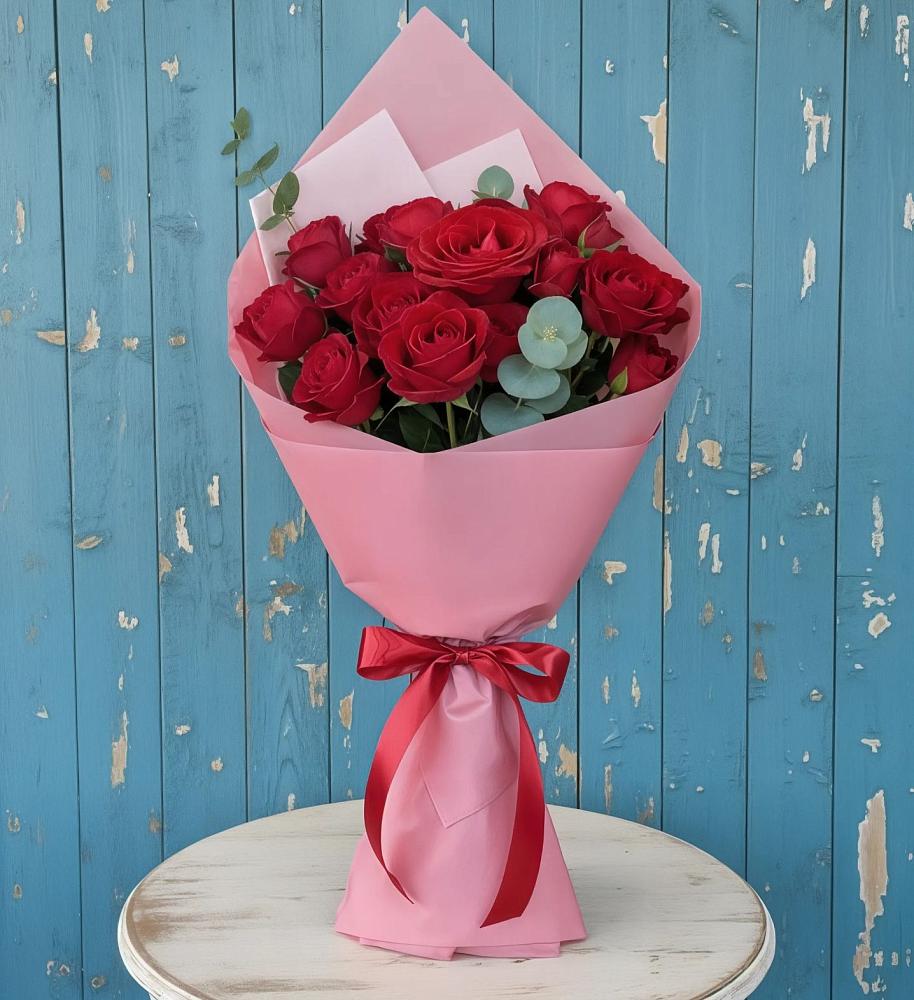 Букет цветов из: Розы в Привольном