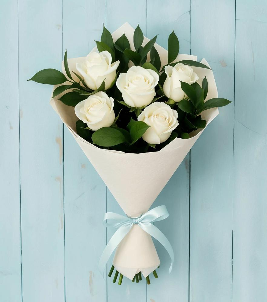 Букет цветов из: Розы в Привольном