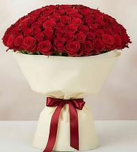 Букет 101 Красная роза Милано #REPLACE_PRED# Привольном