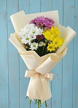 Букет цветов из:  Хризантемы в Привольном