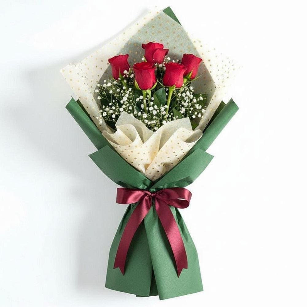 Букет цветов из: Розы в Привольном