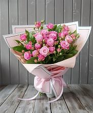 Букет Розовый кустик #REPLACE_PRED# Привольном