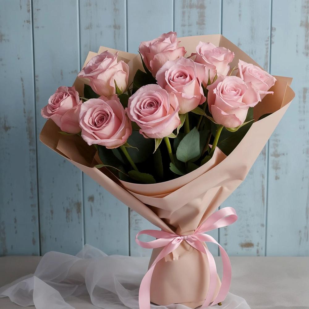 Букет цветов из: Розы в Привольном