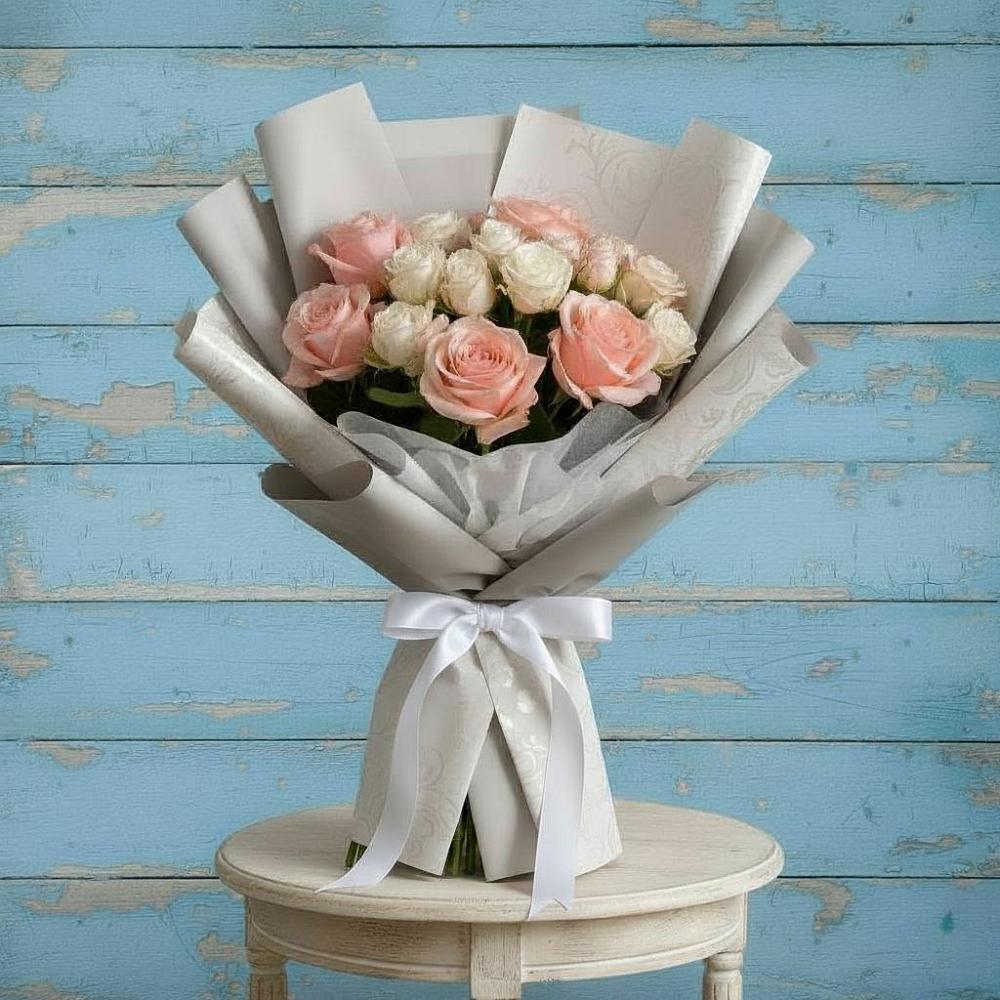 Букет цветов из: Розы в Привольном