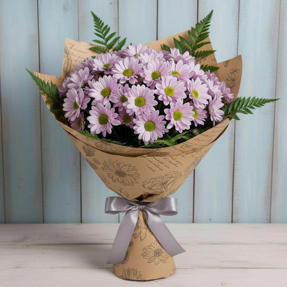 Букет цветов из: Хризантемы в Привольном