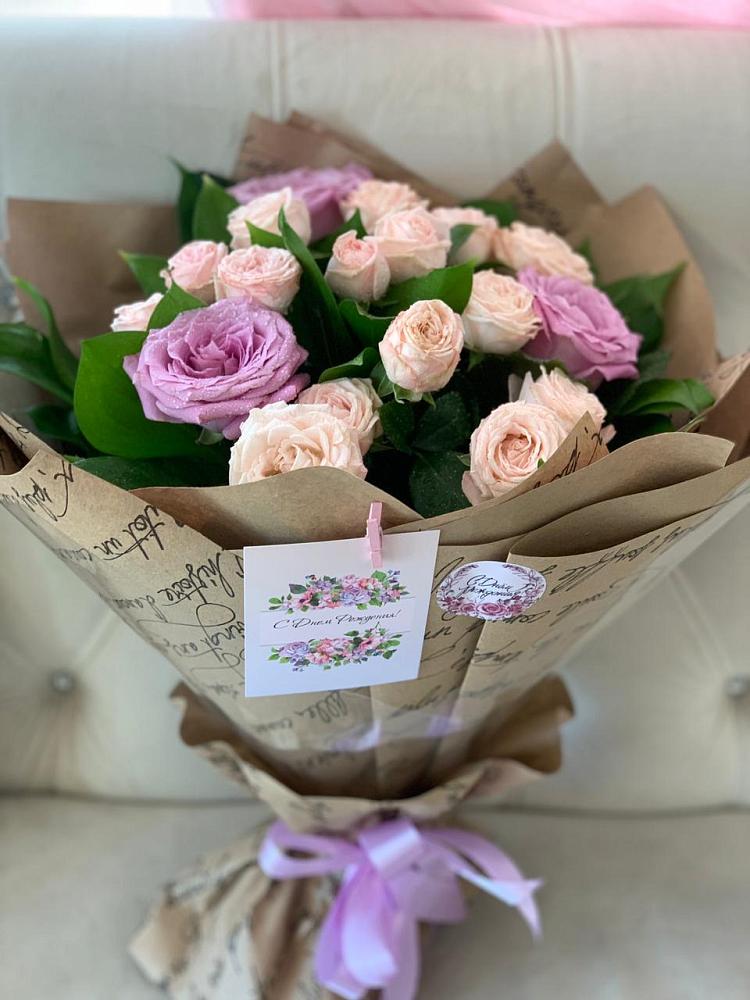 Букет цветов из: Розы в Привольном