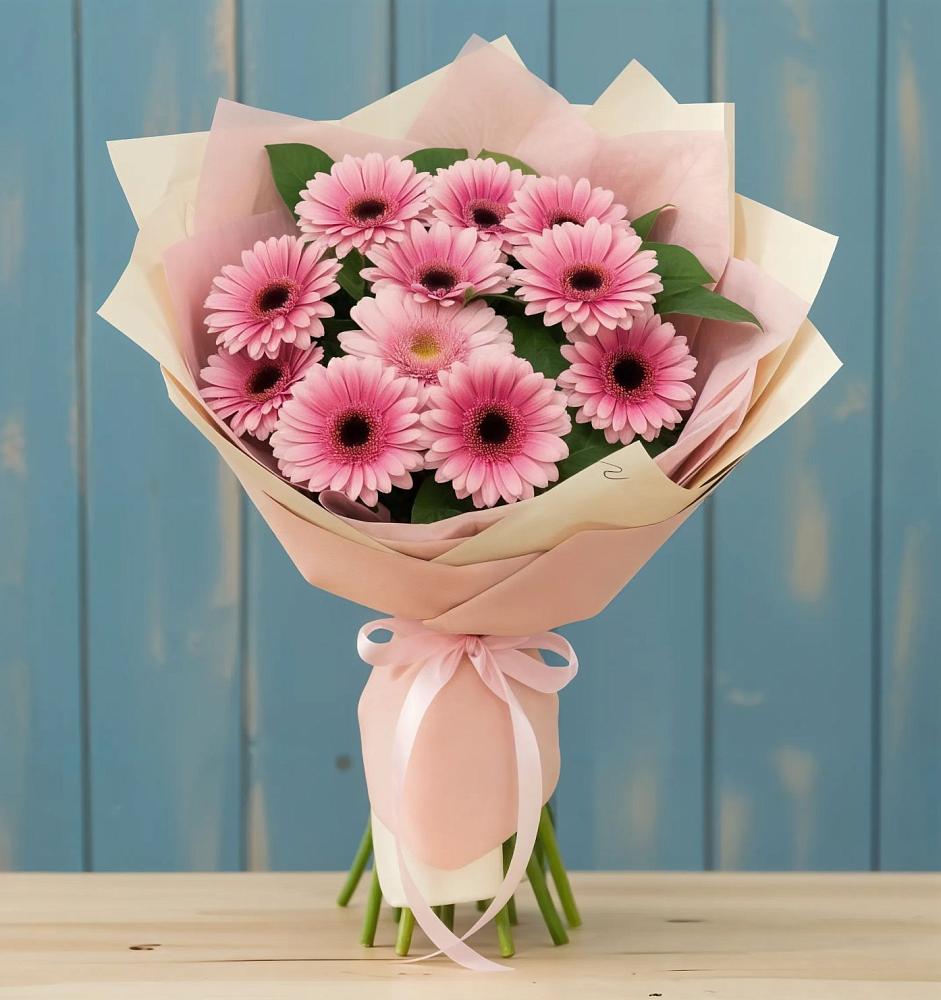 Букет цветов из: Герберы в Привольном