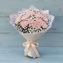 Букет цветов из:  Гвоздики в Привольном