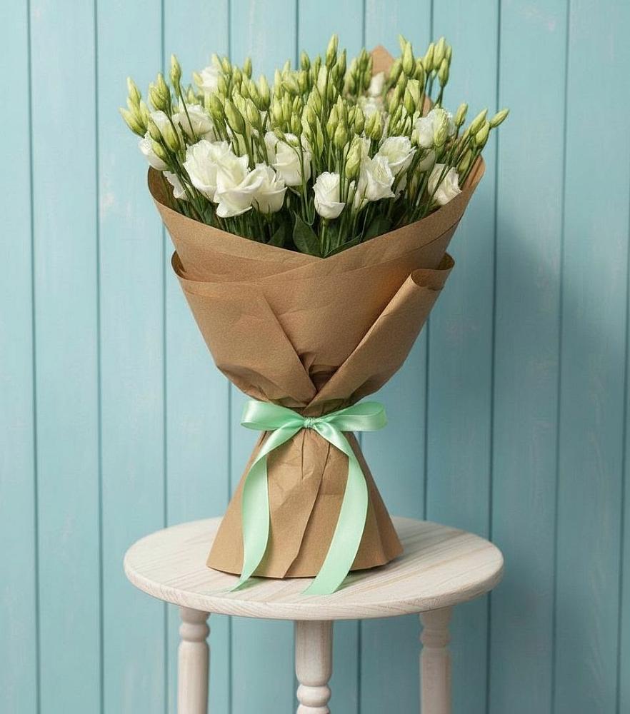 Букет цветов из: Лизиантусы в Привольном