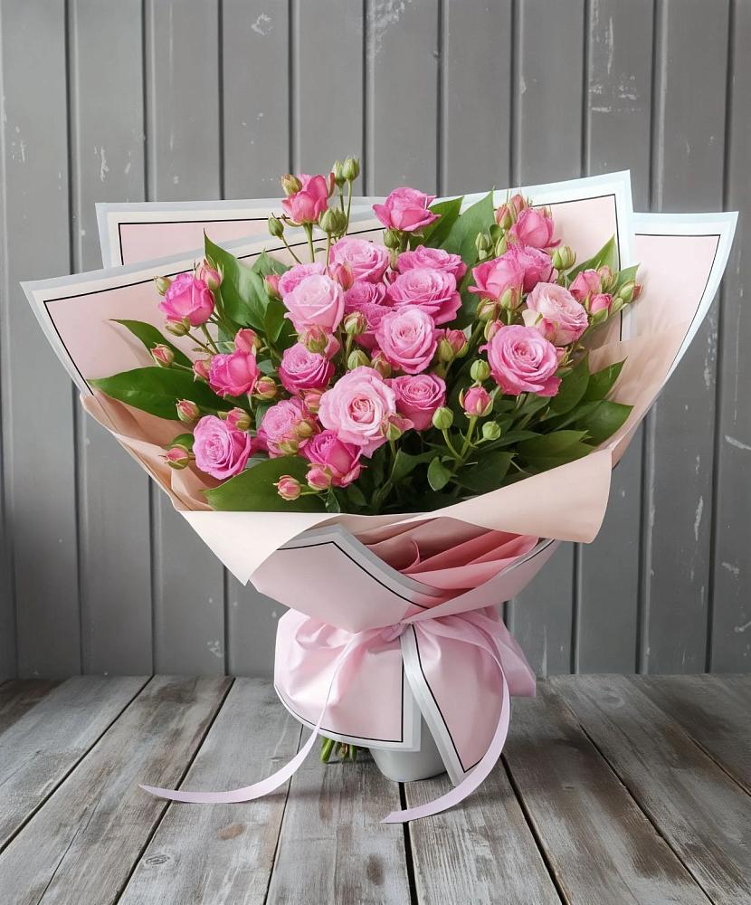 Букет Розовый кустик в Привольном