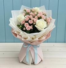 Букет цветов из:  Розы в Привольном