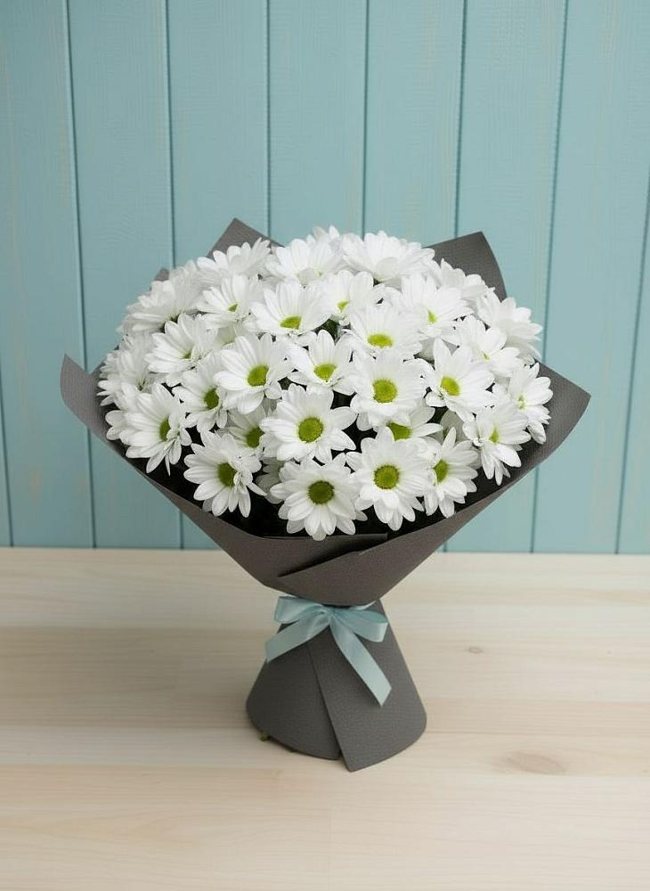 Букет цветов из: Хризантемы в Привольном