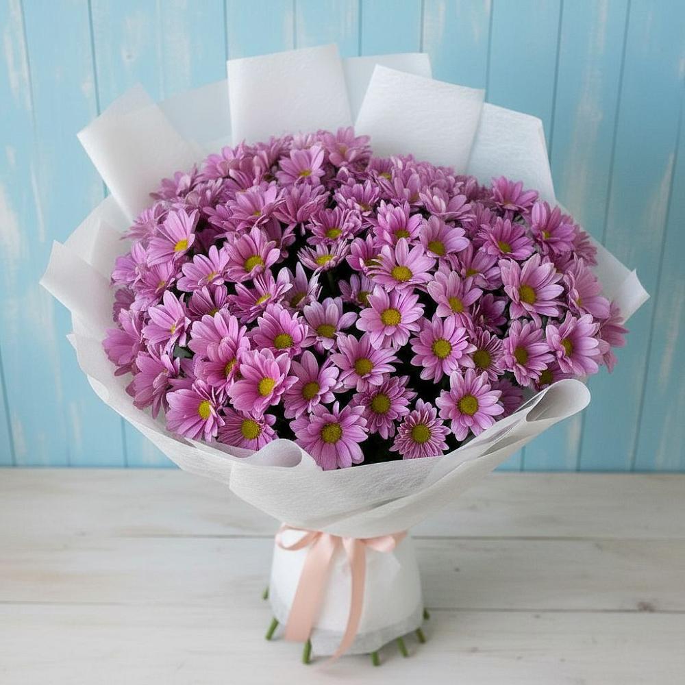 Букет цветов из: Хризантемы в Привольном