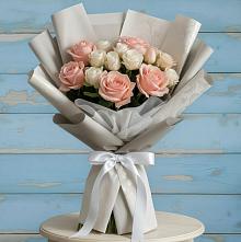 Букет цветов из:  Розы в Привольном