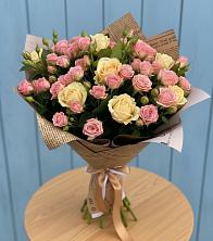 Букет цветов из:  Розы в Привольном