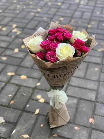 Букет цветов из: Розы в Привольном