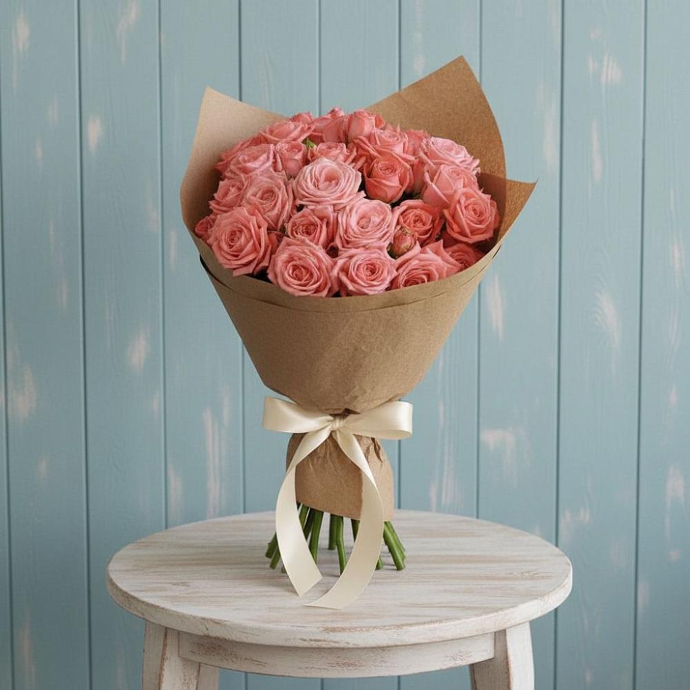 Букет цветов из: Розы в Привольном