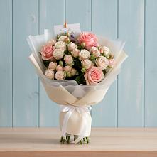 Букет цветов из:  Розы в Привольном