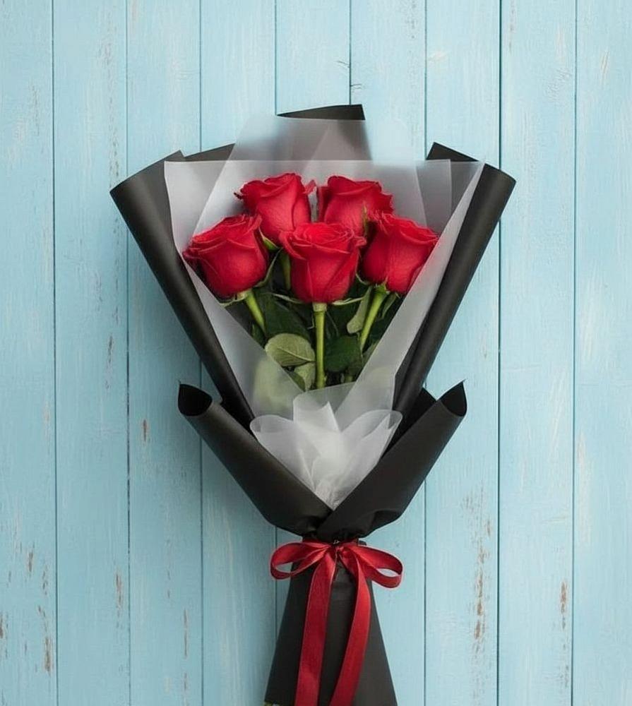 Букет цветов из: Розы в Привольном